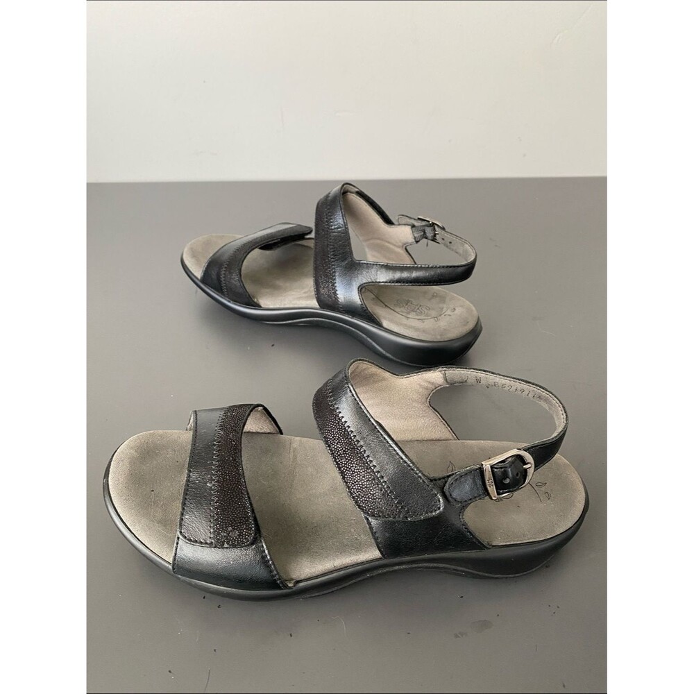 SAS Black Women's Comfort Slingback Sandals Sz 9 Regular Width - Picture 3 of 16
